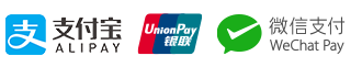 Alipay, China UnionPay, WeChat Pay